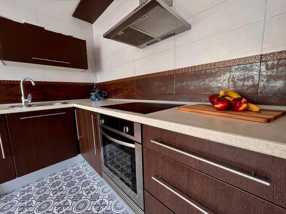 Apartamento “La Caleta” Calella Luaran gambar